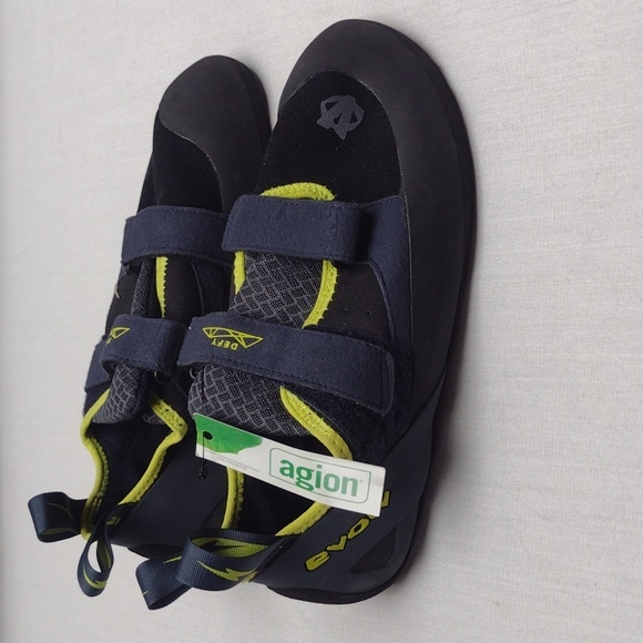 Evolv Shoes Evolv Defy Blue Mountain Rock Climbing Athletic Shoes